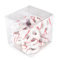 rPET Crystal Clear Pop & Lock Box 3" x 3" x 3" 25 Pack