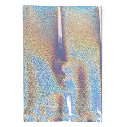 Glitter Holographic Flat Heat Seal Bags 4? x 6? 25 Pack SVP46HG