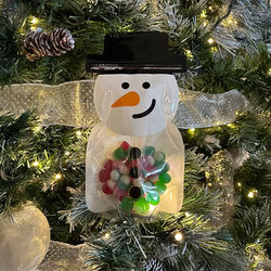 Snowman Shaped Pouch 5 1/2" x 3" x 10" 25 pack SP7SZ