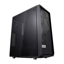 Fractal Design Used Meshify C Mid-Tower Case (Dark Tempered Glass, Black) FD-CA-MESH-C-BKO-TG