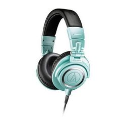 Audio-Technica Consumer ATH-M50x Closed-Back Monitor Headphones (Limited-Edition Ice Blue) AUATHM50XIB