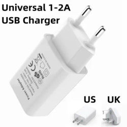 Household Wall USB Charger Adapter 5V 1a 2A 3A DC Power Supply EU US UK AU Plug Adaptor Battery Charging For Phone Electronics
