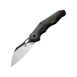 Bestech Knives Nogard Framelock Ti CF BTKT2105D