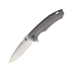 QSP Knife Woodpecker Framelock Gray
