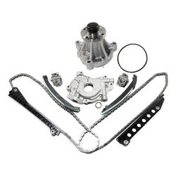 2000 Ford E-450 Econoline Super Duty 3-Piece Kit Timing Chain, includes Water Pump and Oil Pump