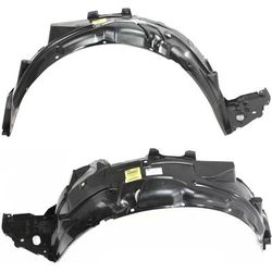 2010 Honda Insight Front, Driver and Passenger Side Fender Liners