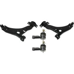 2007 Ford Focus 4-Piece Kit Front, Driver and Passenger Side, Lower Control Arm, Front Wheel Drive, includes Tie Rod Ends