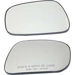 2002 Toyota Camry Driver and Passenger Side Mirror Glasses, Heated, without Blind Spot Feature, with Backing Plate, USA Built Vehicle