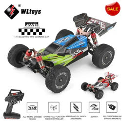 WLtoys 144001 1:14 RC Racing Car 65Km/h 2.4G Télécommande Haute Vitesse Off-Road Drift Shock