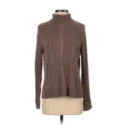 SONOMA life + style Pullover Sweater: Brown Tops - Women's Size P