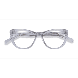 Unisex s horn Clear Acetate Prescription eyeglasses - Eyebuydirect s Little Charlotte