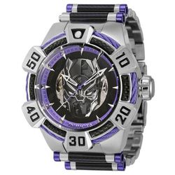 1 LIMITED EDITION - Invicta Marvel Black Panther Automatic Men's Watch - 52mm Black Steel (40987-N1)