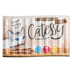 50x5g BBQ Salmon Catessy Cat Sticks