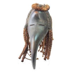 African mask, 'Dan Spirit of Darkness'
