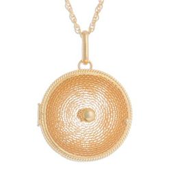 'Precious Secret' - Unique Gold Plated Locket Necklace