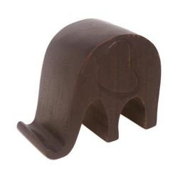 An Elephant Never Forgets,'Jempinis Wood Elephant Phone Holder'