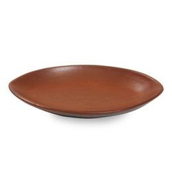 Ceramic serving plate, 'Perahu'