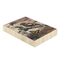 Bone decorative box, 'Nostalgia'