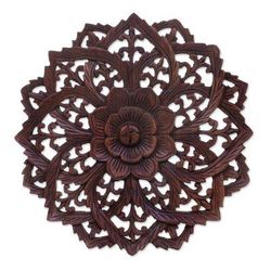 Blossom Day,'Hand Made Reclaimed Teak Wood Relief Panels'