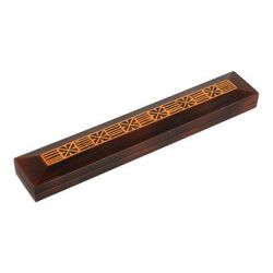 Oware table game, 'Asenn Dua' - African Wood Oware Table Game
