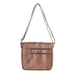 Mahogany Explorer,'Synthetic Leather Messenger Bag in Mahogany from Costa Rica'