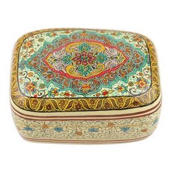 Persian Delight,'Lacquerware Wood and Papier Mache Box from India'