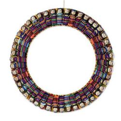 Heritage in the Round,'Colorful Worry Doll Wreath'
