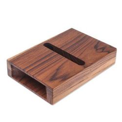 Teak Surround-Sound,'Double Teak Wood Phone Speaker from Thailand'