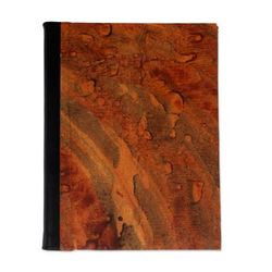 Autumn Hues,'Recycled Paper Journal with Autumn Hues from Mexico'