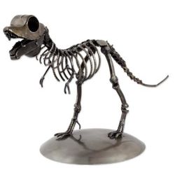 Tyrannosaurus,'Artisan Crafted Upcycled Metal Statuette of T-Rex'