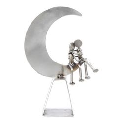 Romance by Moonlight,'Eco-Friendly Recycled Metal Sculpture'