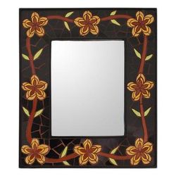 Golden Cassia Blossoms,'Mirror'