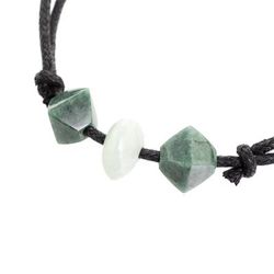 Contemporary Maya,'Green Jade Pendant Necklace Crafted in Guatemala'