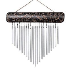Melodic Dance,'Handcrafted Bamboo and Aluminum Wind Chimes from Bali'