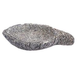 Traditional Leaf,'Hand Carved Basalt Platter from Mexico'