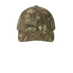 Port Authority C855 Pro Camouflage Series Cap in Real Tree Max-7 size OSFA | Cotton/Polyester Blend