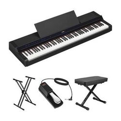 Yamaha P-S500 88-Key Digital Piano Kit with X-Stand, X-Bench, and Sustain Pedal (B PS500B