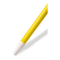 Carlisle 4102004 Telescopic Handle - 54" - 96" Fiberglass, Yellow, 54" to 8' Long