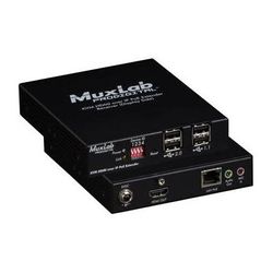 MuxLab Used UHD 4K KVM HDMI-over-IP PoE Extender Receiver 500772-RX