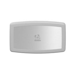 Koala Kare KB300-05SS Horizontal Wall-Mounted Changing Station - Polypropylene, Stainless/White Granite, Silver