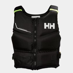 Helly Hansen Rider Stealth Zip - Low-Bulk Snug-fit Unisex Life Vest Black 60/80 KG