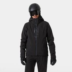Helly Hansen Men's Alpha Lifaloft Lightweight Ski Jacket Black 2XL