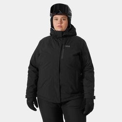 Helly Hansen Women's Snowplay Plus Jacket Black 1X
