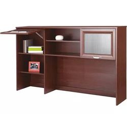 Realspace Magellan 58inW Hutch For Corner/L-Desk, Classic Cherry