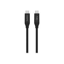 Belkin USB4 USB-C to USB-C Cable, 2.6 ft