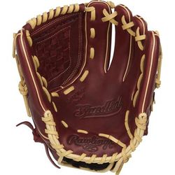 Rawlings Sandlot 12" Basket Web Pitcher/Infielders Baseball Glove - Left Hand Throw Brown