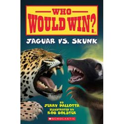 Who Would Win?: Jaguar vs. Skunk (paperback) - by Jerry Pallotta