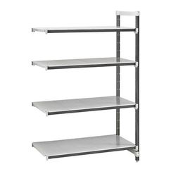 Cambro EXA212484S4480 Camshelving Elements XTRA Solid Shelving Unit - 4 Shelves, 24"L x 21"W x 84"H