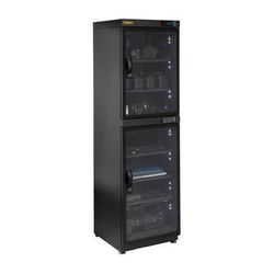 Ruggard EDC-180LC Electronic Dry Cabinet with Dual Humidity Zones (Black, 180L EDC-180LC