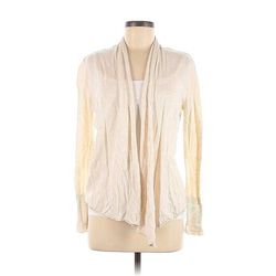 JCPenney Cardigan Sweater: Ivory - Women's Size Medium